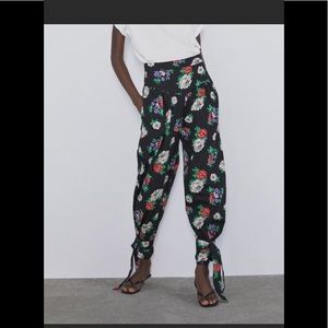 Zara Floral Pants